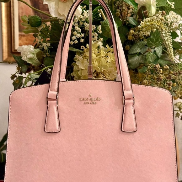 Kate Spade “Perry” Lg Saffiano Satchel Bag - Picture 2 of 9